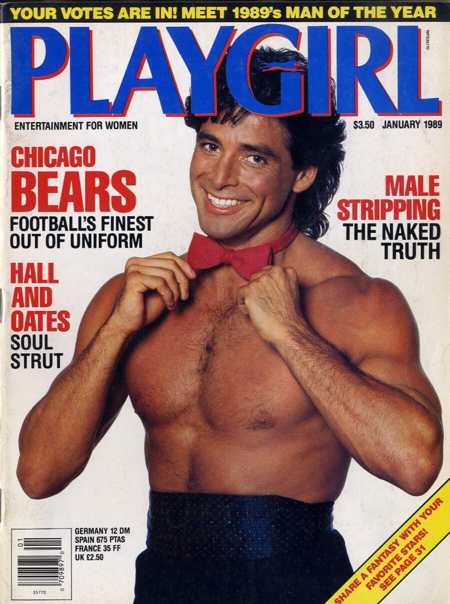 Playgirl Magazine 1989-01